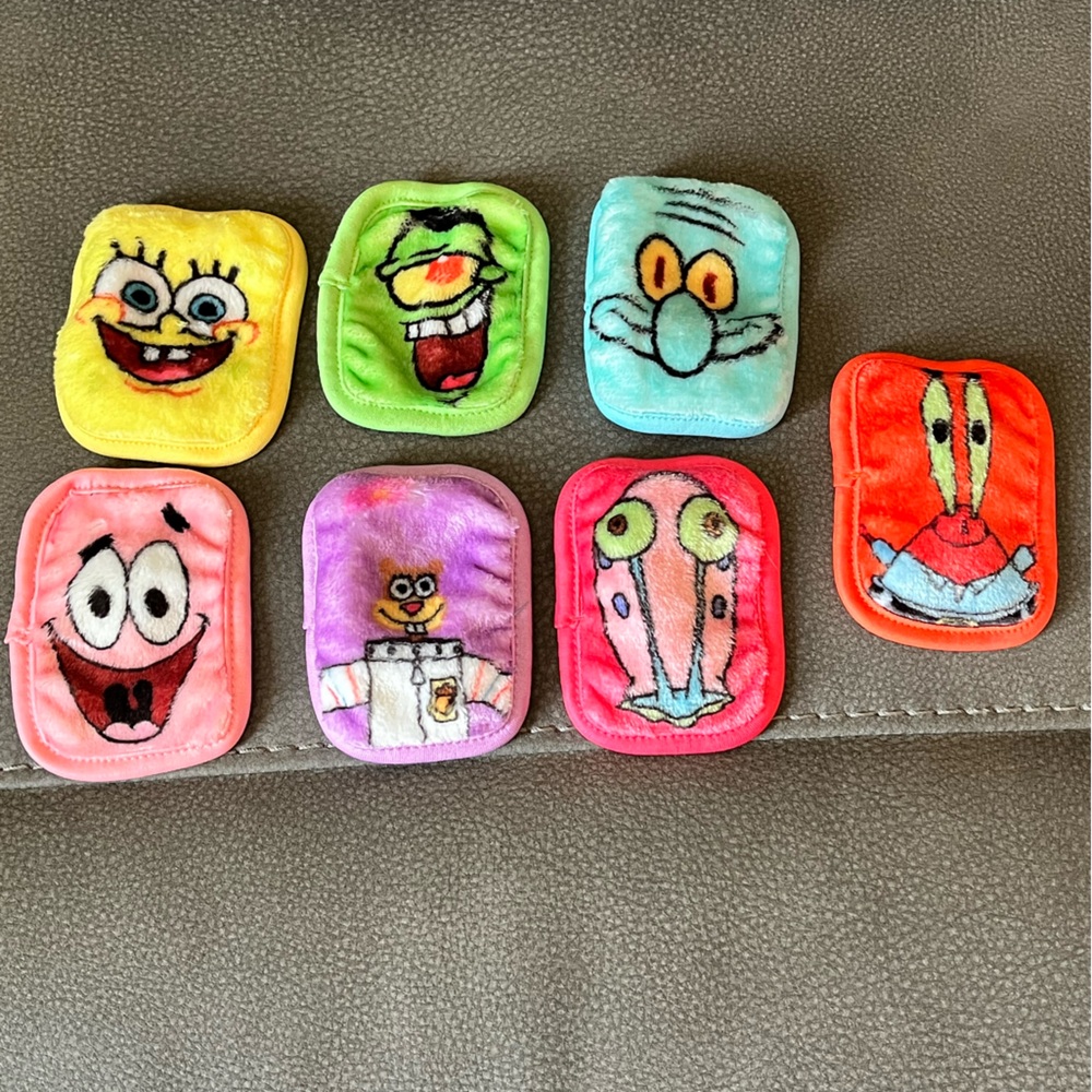 SpongeBob makeup erasers